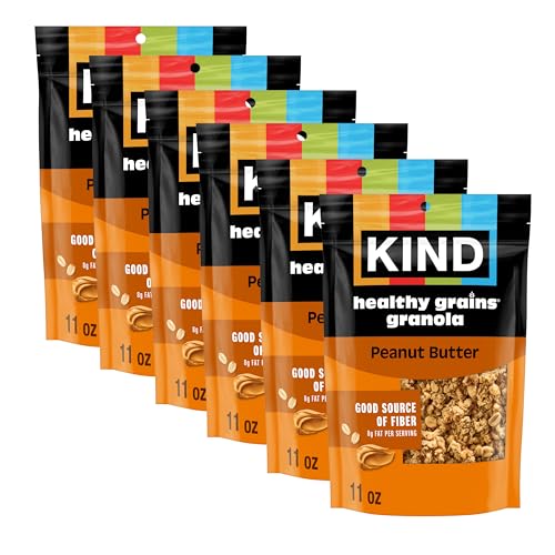 KIND Healthy Grains Granola with Peanut Butter Clusters