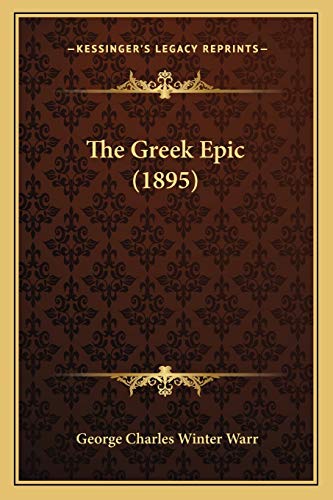 The Greek Epic (1895)