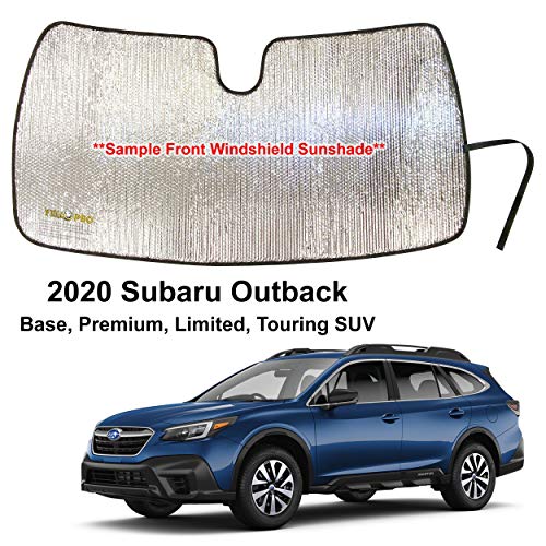 YelloPro Custom Fit Automotive Reflective Front Windshield Sunshade Accessories UV Reflector Sun Protection