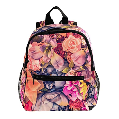 Sac à dos pour garçons et filles motif camouflage multicolore de 30,5 cm