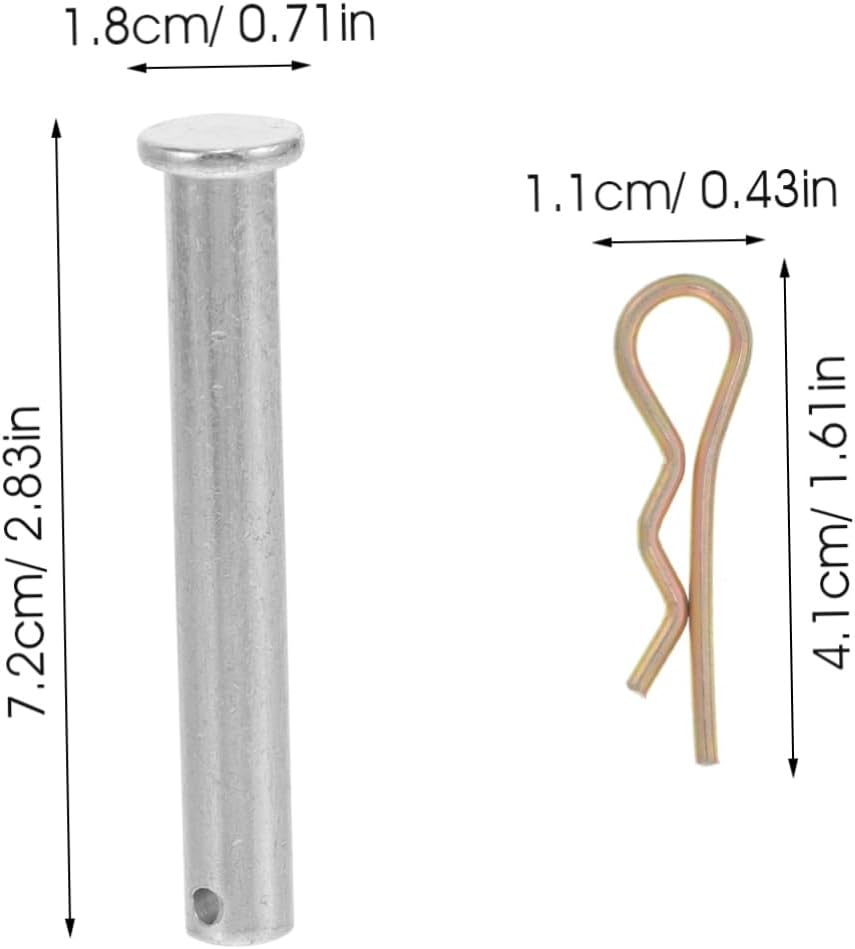 Mikikit 40pcs Scaffolding Lock Pins Scaffold Coupling Pin Scaffold for Welding Locking Hardware Equipment Part