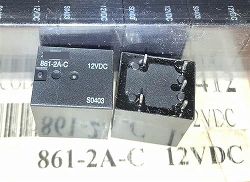 Relé 5 pines 24VDC 861-2A-C para solucionar fallos eléctricos 2