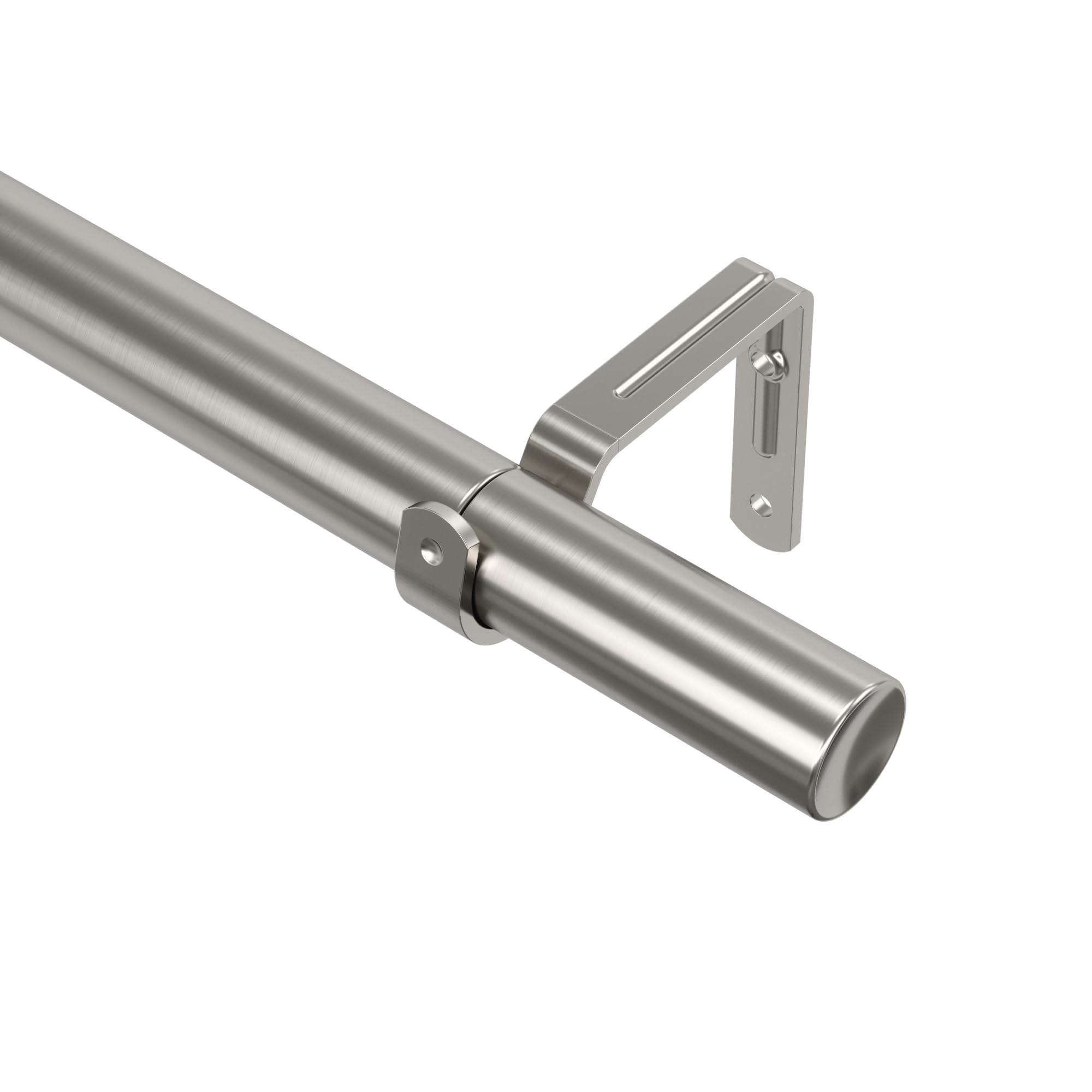 Umbra Zen Ausziehbare Vorhangstange, Ø25 mm, 81–162 cm (31–64"), Nickel