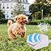 Oreilet Outdoor Dog Water Fountain, Step On Foot Dog Water Sprinklers with Hose, Foot Activated Pet Drinking Waterer Dispenser Fresh Water to Drink Interactive Pedal Valve