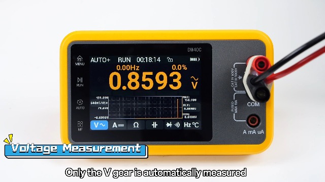 Image of DM40A /B /C Digital Multimeter 59999 Counts, 4.5-Digit Rechargeable 3 in 1 Handheld Oscilloscope Multimeter Signal Generator,50M Sample Rate, Diode Test Automotive Tools (DM40A)