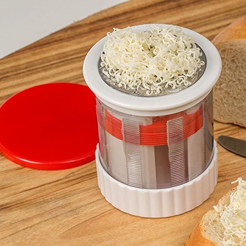 Cooks Innovations - Butter Mill Grater - Red & White - Thumbnail 4