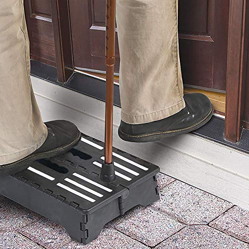 SPWOLFRT Indoor & Outdoor Mobility Step, 15" x 8.7" x 5", Portable Folding