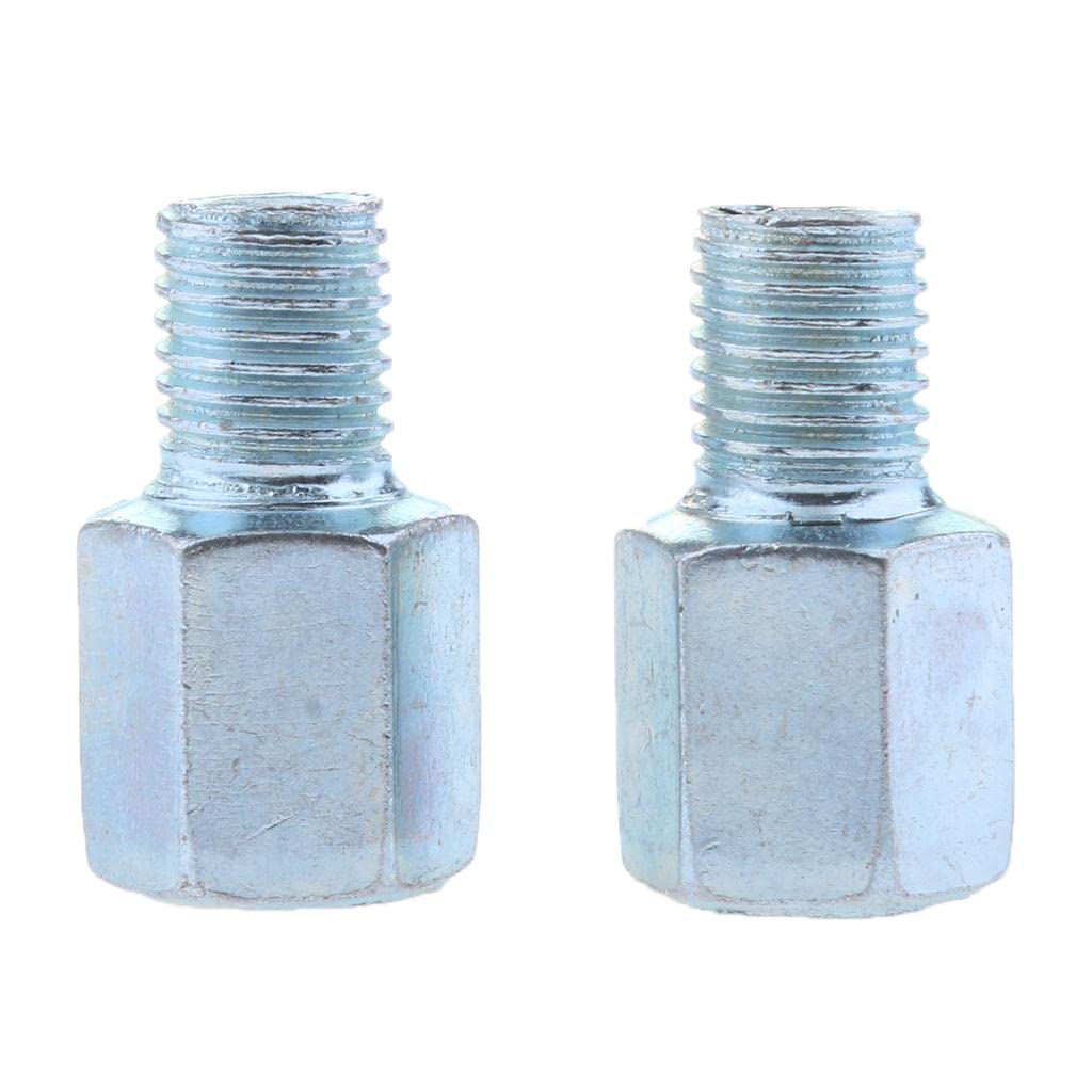 Pair Motorcycle Mirror Adapters Reverse 10mm Mount to Postive 10mm| Collectibles-image-37