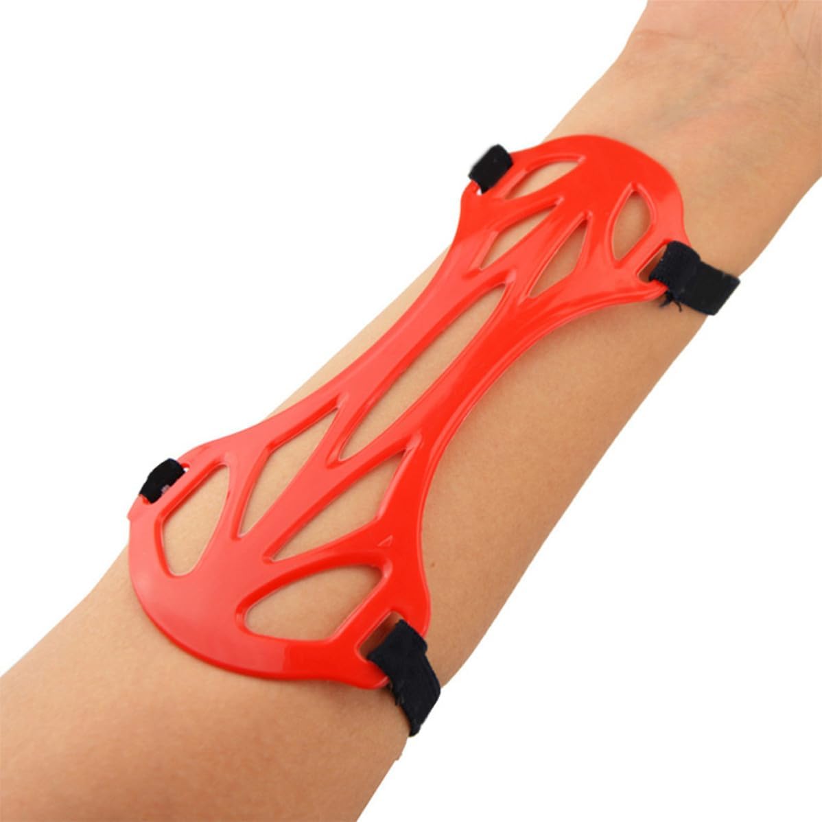 Archery Color and Random Activities Playground Competition Arm Guard Protective Gear Blue Pp Forearm Protector Sleeve , Hard be Broken , for Adults Sports