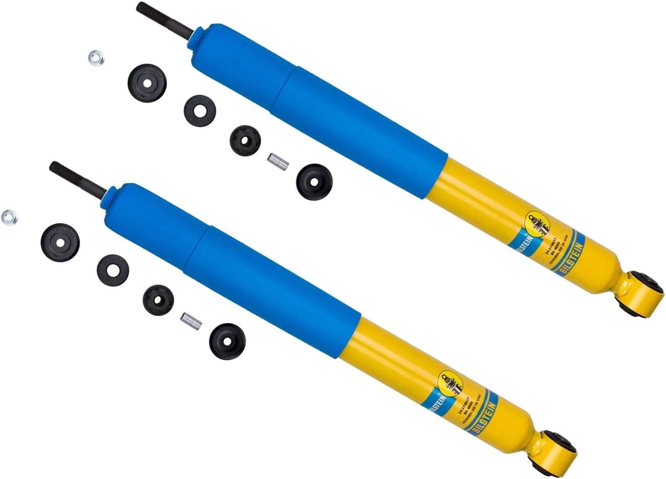 Bilstein 4600 Series Set of Front & Rear Shocks fits 2017-2025 F250 F350 Super Duty | TrendsAuto Decal | 24-274937 24-274944