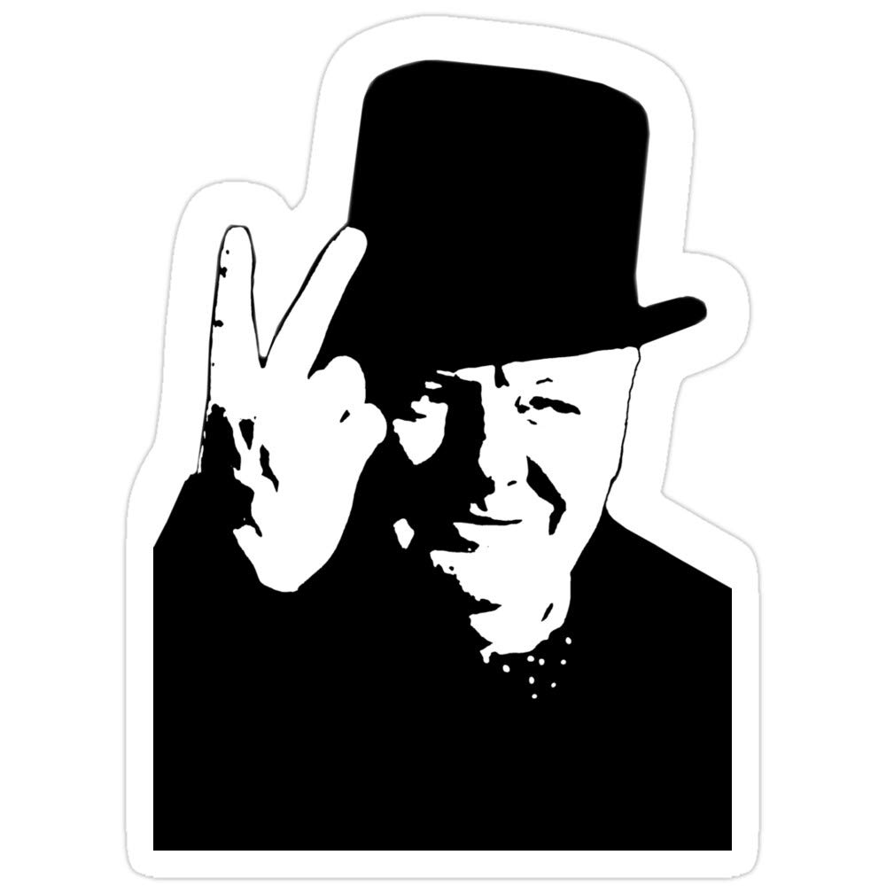 Amazon Com 3 Pcs Stickers V Sign Victory V 1943 Wwii Winston Churchill British Prime Minister Winston Sticker For Laptop Phone Cars Vinyl Funny Stickers Decal For Laptops Guitar Fridge Tools Amazon Com 3 Pcs Stickers V Sign Victory V 1943 Wwii Winston Churchill British Prime Minister Winston Sticker For Laptop Phone Cars Vinyl Funny Stickers Decal For Laptops Guitar Fridge Tools