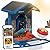 Smart Bird Feeder with Camera, AI Identify Birds, 2.4GHz/5GHz, Solar Powered, Squirrel Proof, Instant Notifications, 2K Live View Camera Bird Feeder for Outdoor