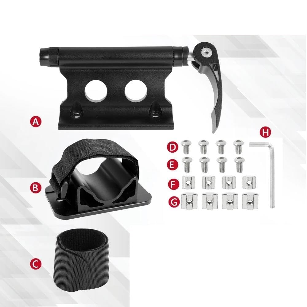 Portaequipajes Techo Juego De Portabicicletas Universal para Horquilla Delantera Y Rueda Trasera, Portabicicletas De Aluminio De Liberación Rápida, Portabicicletas De Techo