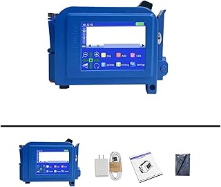 Handheld Printer PC11Plus 12.7/25.4mm Mini Portable Printer, 2D Strip Lot Logo Expiration Date, Handheld Inkjet Printer Labels for DIY Printing/QRcode/Barcode/Date (Color : Only Printer-12.7mm, Size