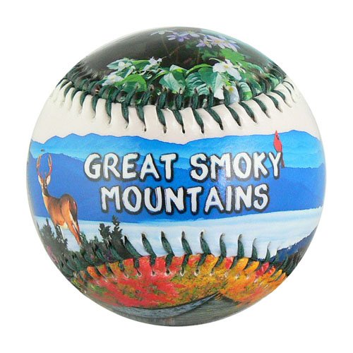 EnjoyLife Inc Great Smoky Mountains Souvenir Baseball
