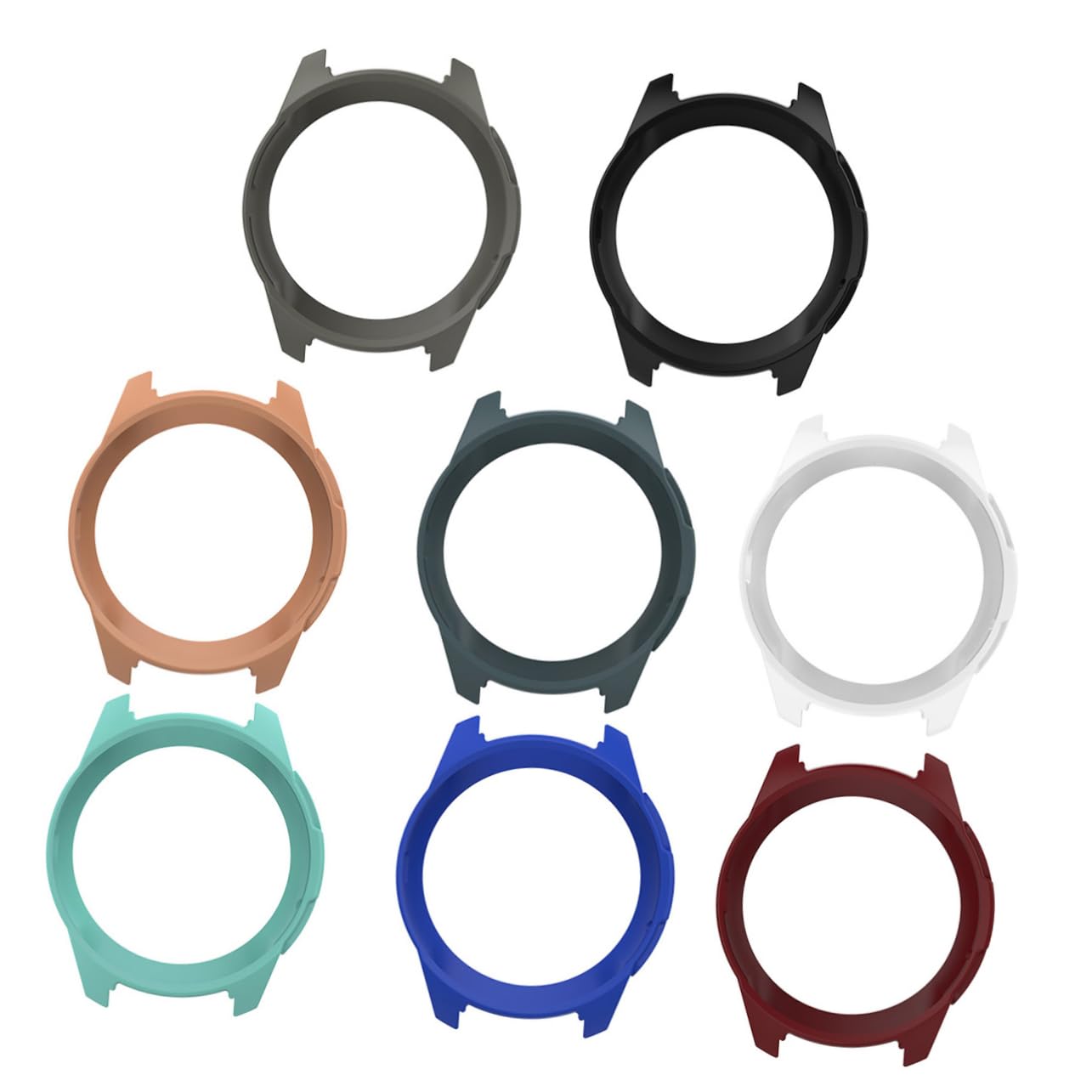 OSALADI 16pièces Coque De Protection Complète pour Montre Étui Transparent Antichoc Et Anti-Rayures pour Watch Frontier Couleurs