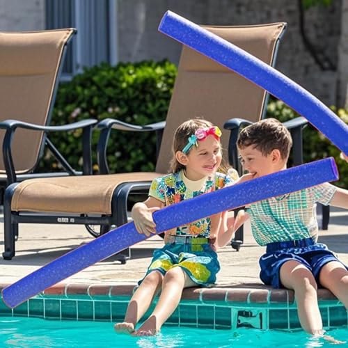 Fideos de natación de espuma hueca para piscina y ayuda de ejercicio 7
