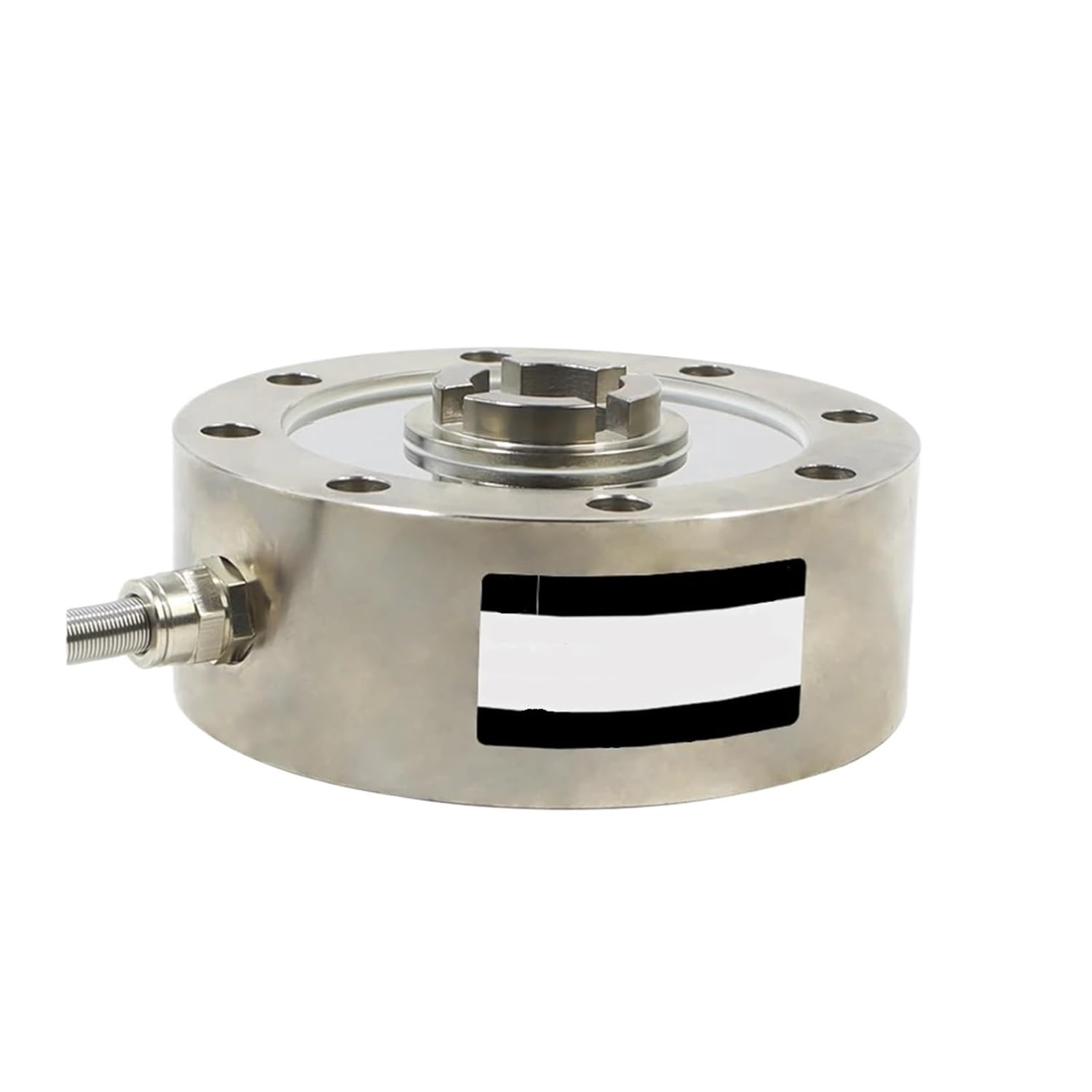 Spoke Type Force Sensor Compression Load Cell High Precision Measuring Weight for Machine Hopper Scale Automatic 0-100KN,for Impact Force Measurement Industrial Testing(30KN)