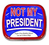 Not My President Mints - Novelty Candy for Friends, Biden Trump Political Humor, Peppermint, Sugar-Free, 1 oz