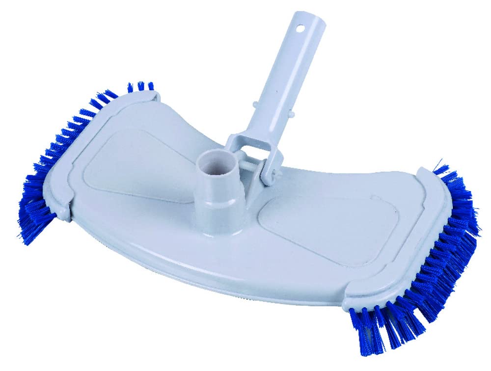 Tête d'aspiration rectangulaire à brosses pour désincruster le fond de piscine