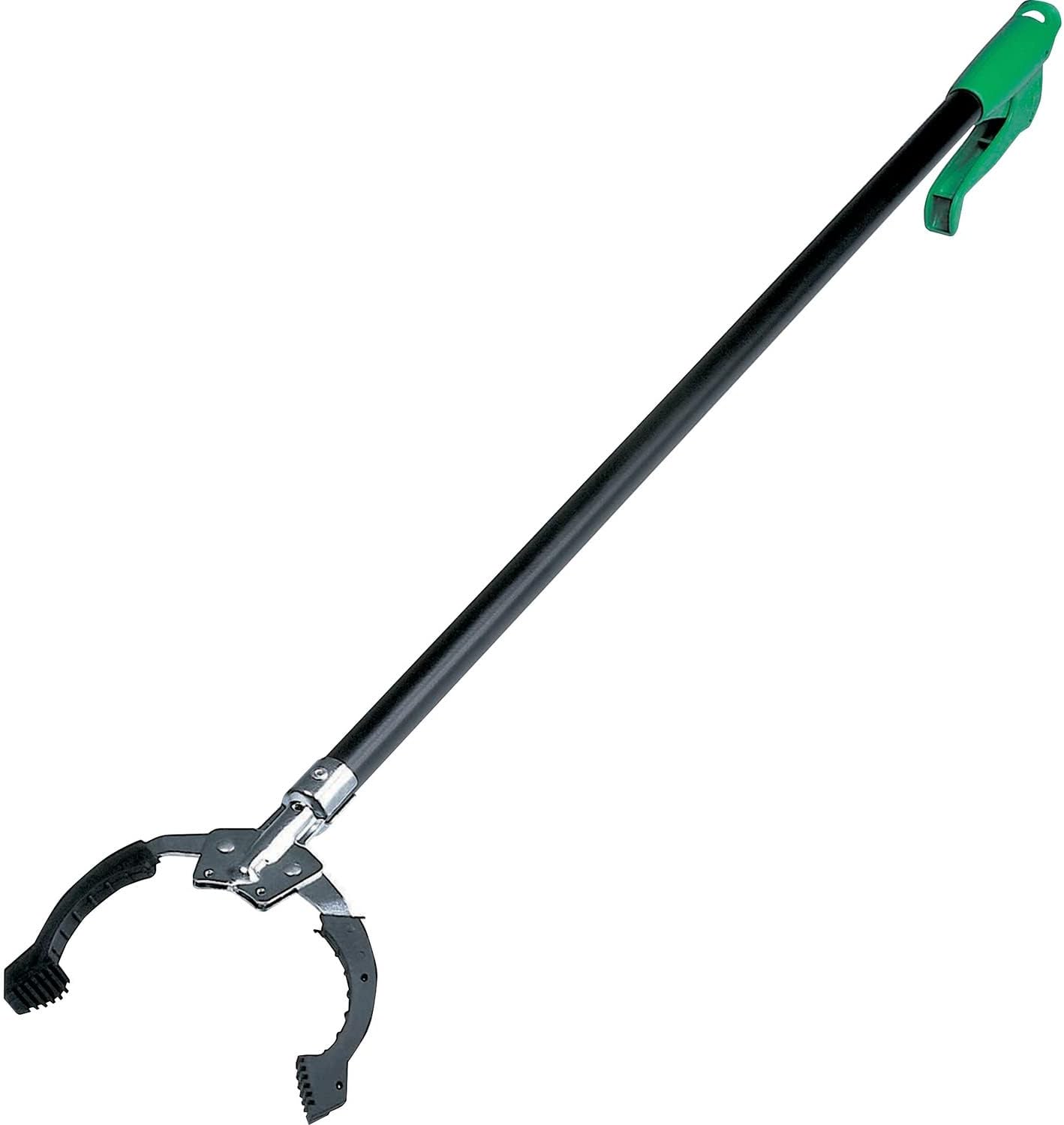 Unger Nifty Nabber Extension Arm With Claw, 18", Black/green