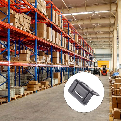 PHMING 50 Stück Kantenschoner L-Form, Kantenschutz Schwarz, PP-Material Kantenschutz Spanngurte, für Transport, Logistik, Behoben, Nur 2 MM Dick