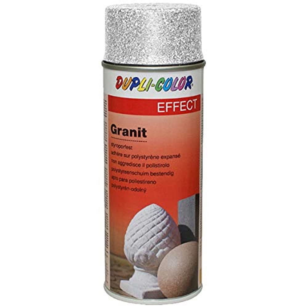 Duplicolor 607851 Granit Style Spray, Blanc, 400 ML