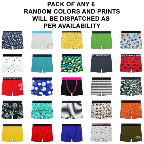 Image of Underwear For Kids Boys Kids Inner Wear For Boys (RANDOM COLORS AND PRINTS)