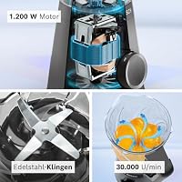 Bosch VitaPower Serie 4 Standmixer und Smoothie-Maker MMB4151B, Schwarz – Ansicht 5