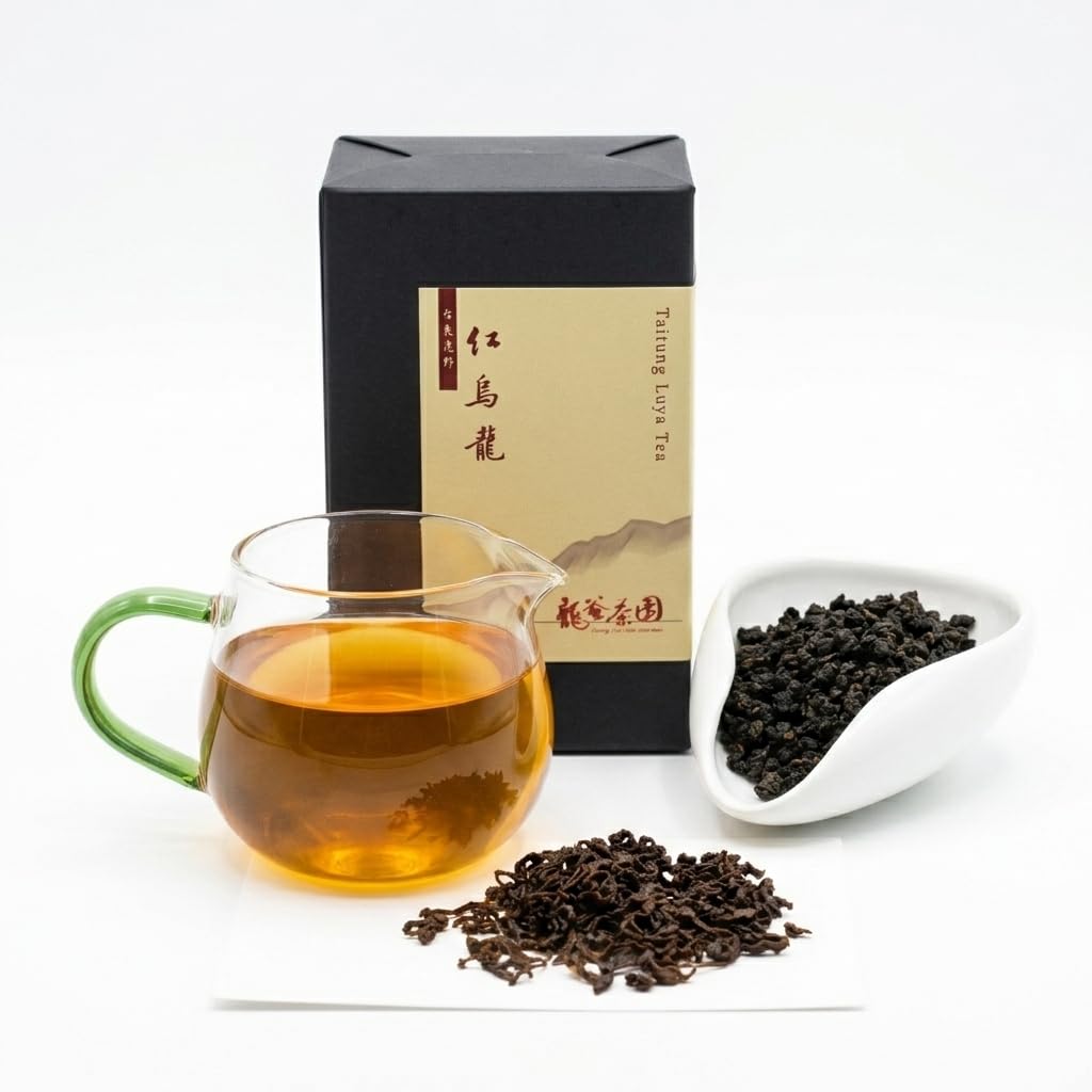 Taiwan Taitung Luye Longgu Red Oolong Tee 150 g x 4 Boxen 600 g | Red Oolong, Luye Origin, Longgu Tea Garden, Rich Layers, Smooth Mellow, Four Boxes, Traceable Source