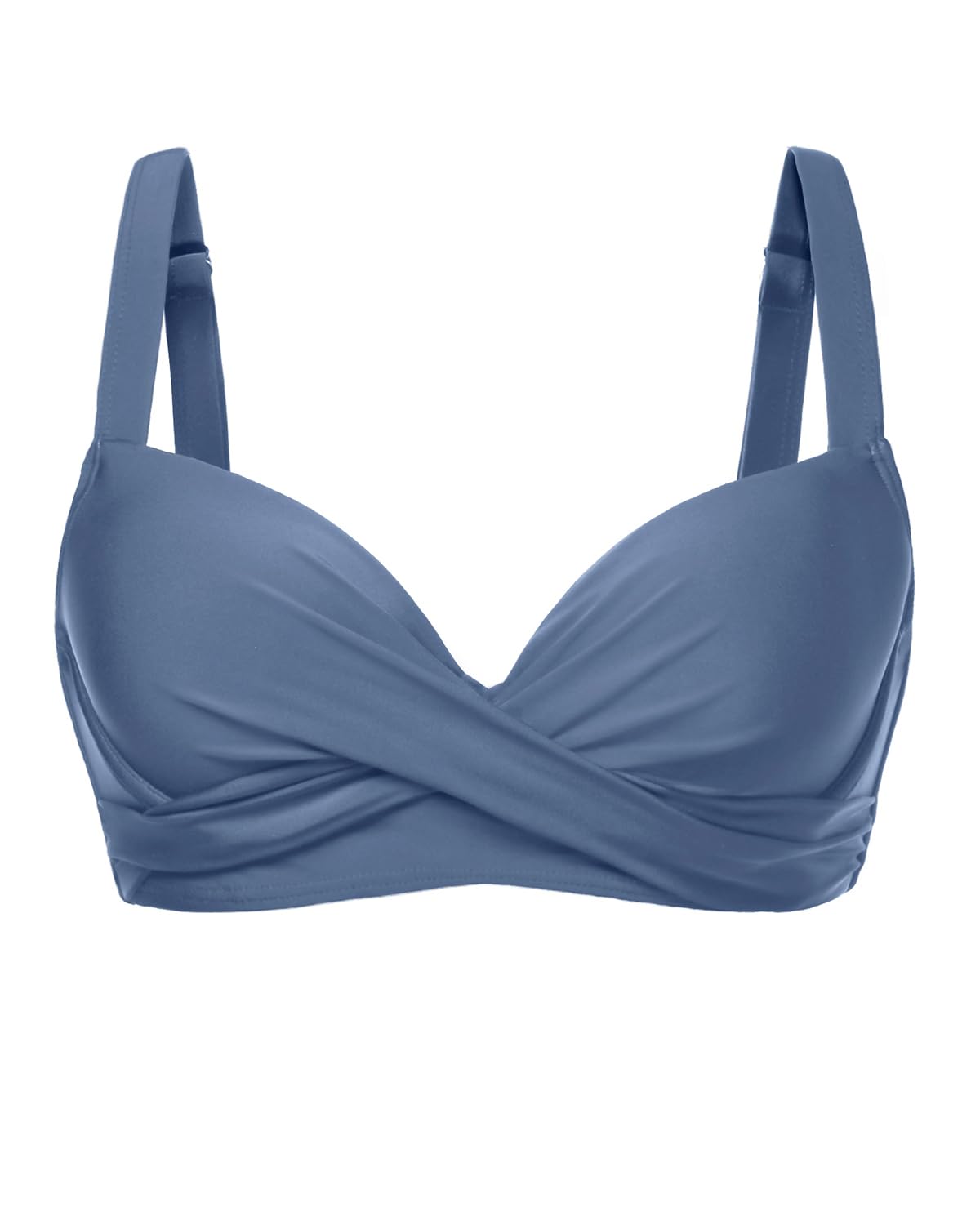Women Underwire Bikini Top - Bra Padded Push Up Swimsuit Top