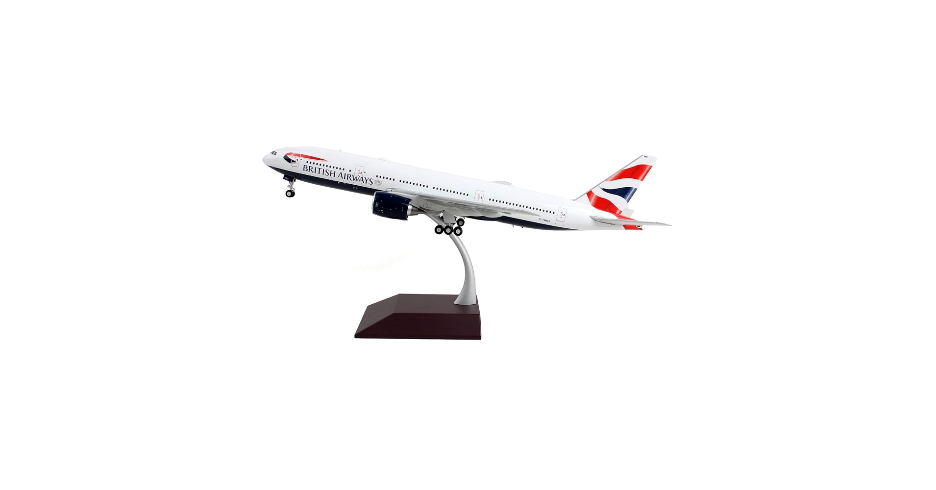 British Airways Boeing 777-200ER 1/200モデ Boeing 777 200ER Commercial Aircraft British Airways White