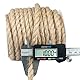10MM Dicker Garten Bindfäden, 15M Hanfseil Garten Kordel, Dekokordel Schnur für Handwerk, Cat Scratch Post, Bündelung