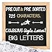 Felt Letter Board with Letters - 600 Pre Cut Letters Classified to A~Z 0~9 Emojis, 10X10 Letter Board Message Board Letter Boards Word Board with Stand +Sorting Tray + Wall Mount +Gift Box.