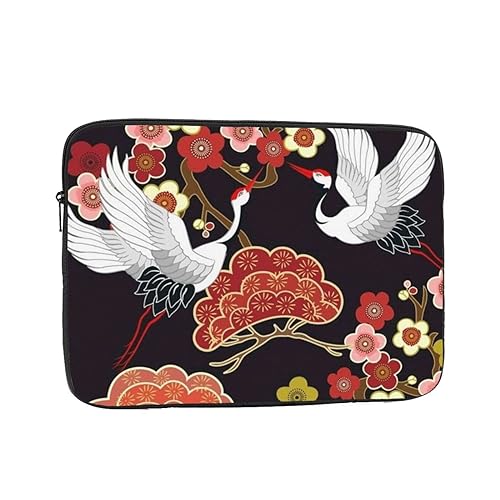 [RFSHOPQR] Flying Birds Crane Heron �m�[�g�p�\�R�� �X���[�u�P�[�X �t�@�b�V���� �y�� ���[�ϏՌ� ��񂰃J�o�� �j�����p-15in