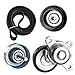 Serpentine Drive Belt Tensioner Component Kit 90K-39155 for Nissan Altima 2007 2008 2009 2010 2011 2012 for Nissan Maxima 2009-2015 for Nissan Murano 2009 2010 2011 2012 2013 2014 39155 36356 K070669