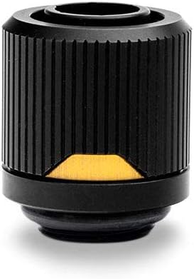 🔥 Flash Sale EKWB EK-Quantum Torque STC-10/13 Compression Fitting for Soft Tubing, 10/13mm (3/8 ID, 1/2 OD), Black, 4-Pack