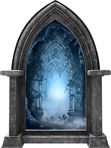Vinilo Decorativo Fantasía Bosque Azul 36" x 26.8"