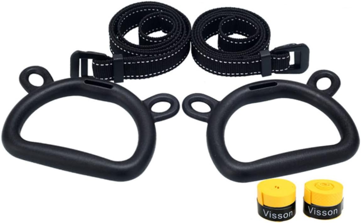 POPETPOP 2pcs Palstic Children Workout Rings Gymnastic Fitness Rings Non- Exercise Ring Gymnastic Rings for
