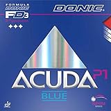  DONIC Belag Acuda Blue P1, schwarz, 2,0 mm