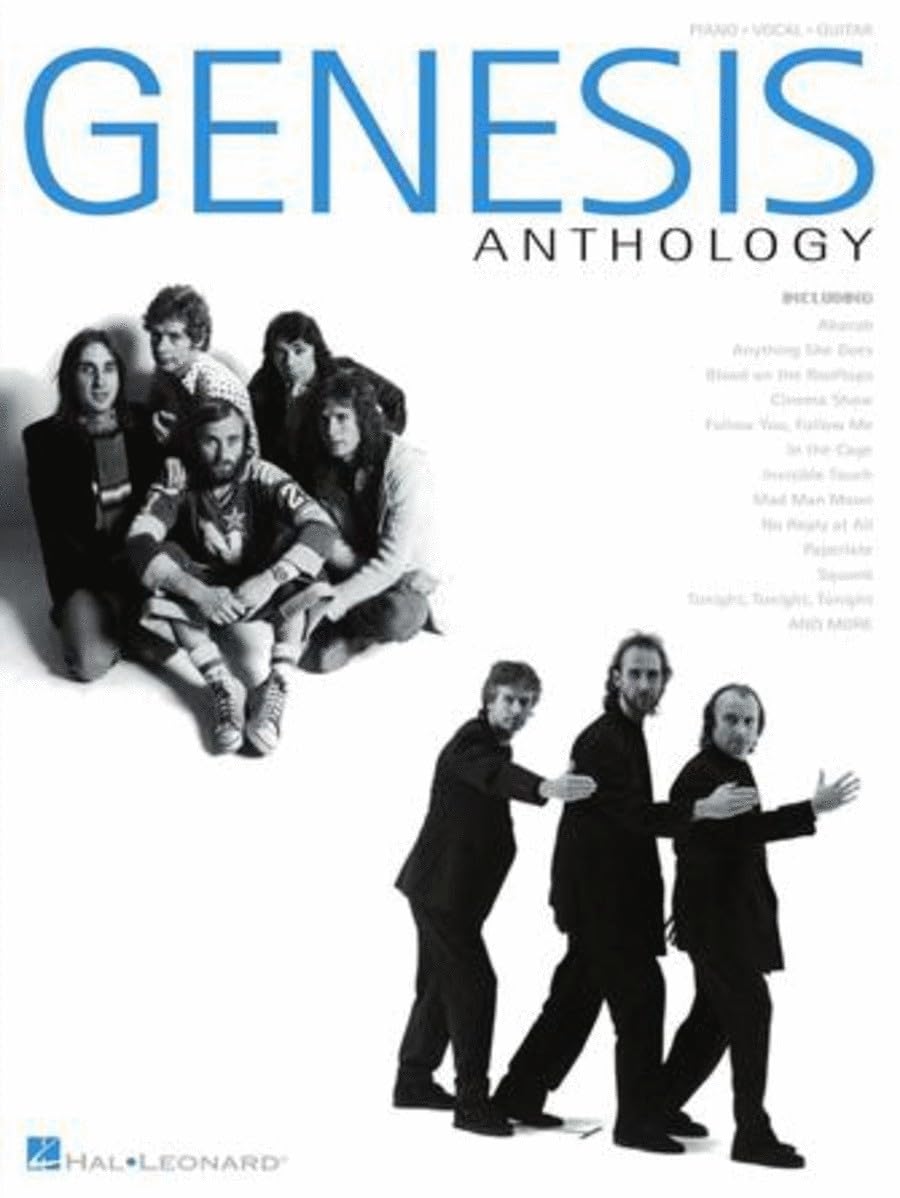 Genesis Anthology Book [Softcover] Piano, Vocal and Guitar Hal Leonard