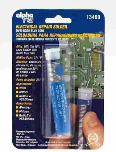 Alpha Fry AM13460 Rosin Core Solder &amp;amp;amp;amp;amp;amp; Dispensor