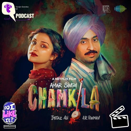 The Visual Language of Diljit Dosanjh's 'Amar Singh Chamkila' Podcast Por  arte de portada
