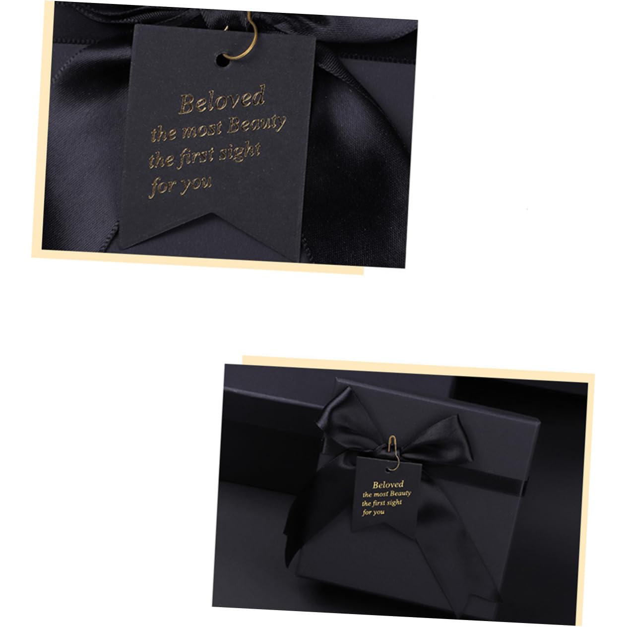 Healeved Papier Box Set Elegante Luxus Bowknot Verpackung Boxen für Schmuck Candy