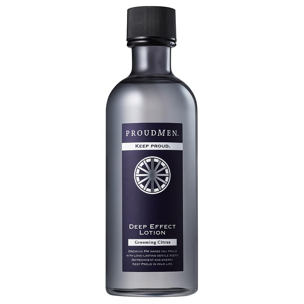 Proudmen Men's Deep Effect Lotion, 6.8 fl oz (200 ml), Grooming Citrus Scent, Men's Skincare, Moisturizer