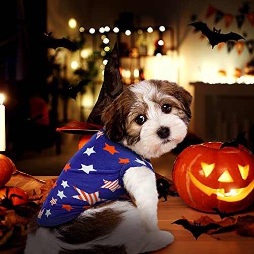 Xuniea 6 Pcs Holiday Dog Shirt Valentines Dog Clothes Easter Pet Outfit Costume Seasonal Puppy Festival Vest Apparel Pet Tank Top Tees for Dogs Cat Halloween Christmas(S (fit 3-5lbs)) - Image 6