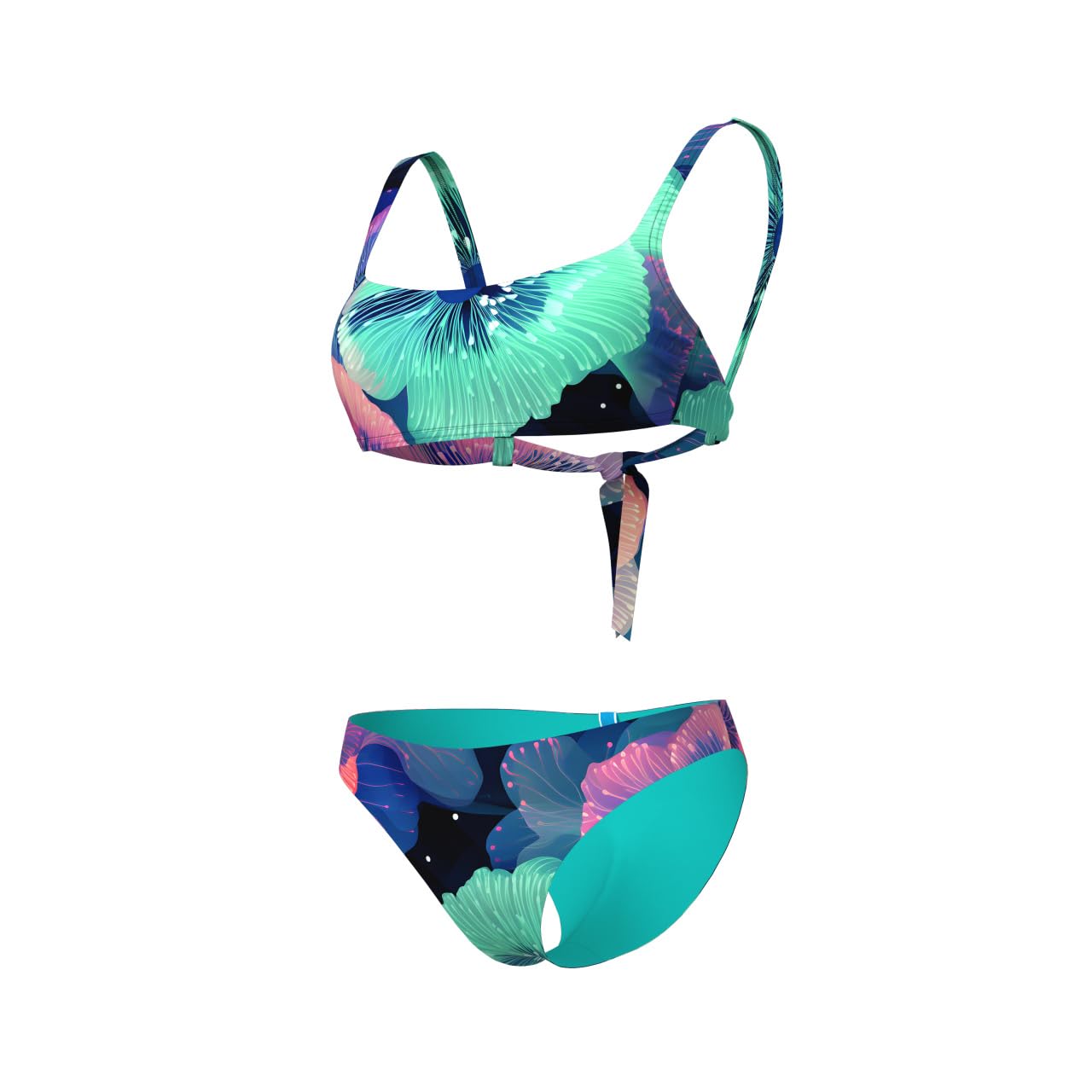 ARENA 2 sztuki Kobiety Women's Arena Water Prints Bikini Bralette