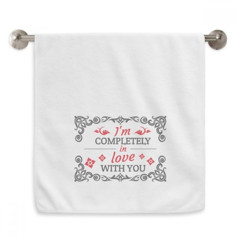 Cadeau Saint Valentin serviette Saint Valentin Je suis en Amour