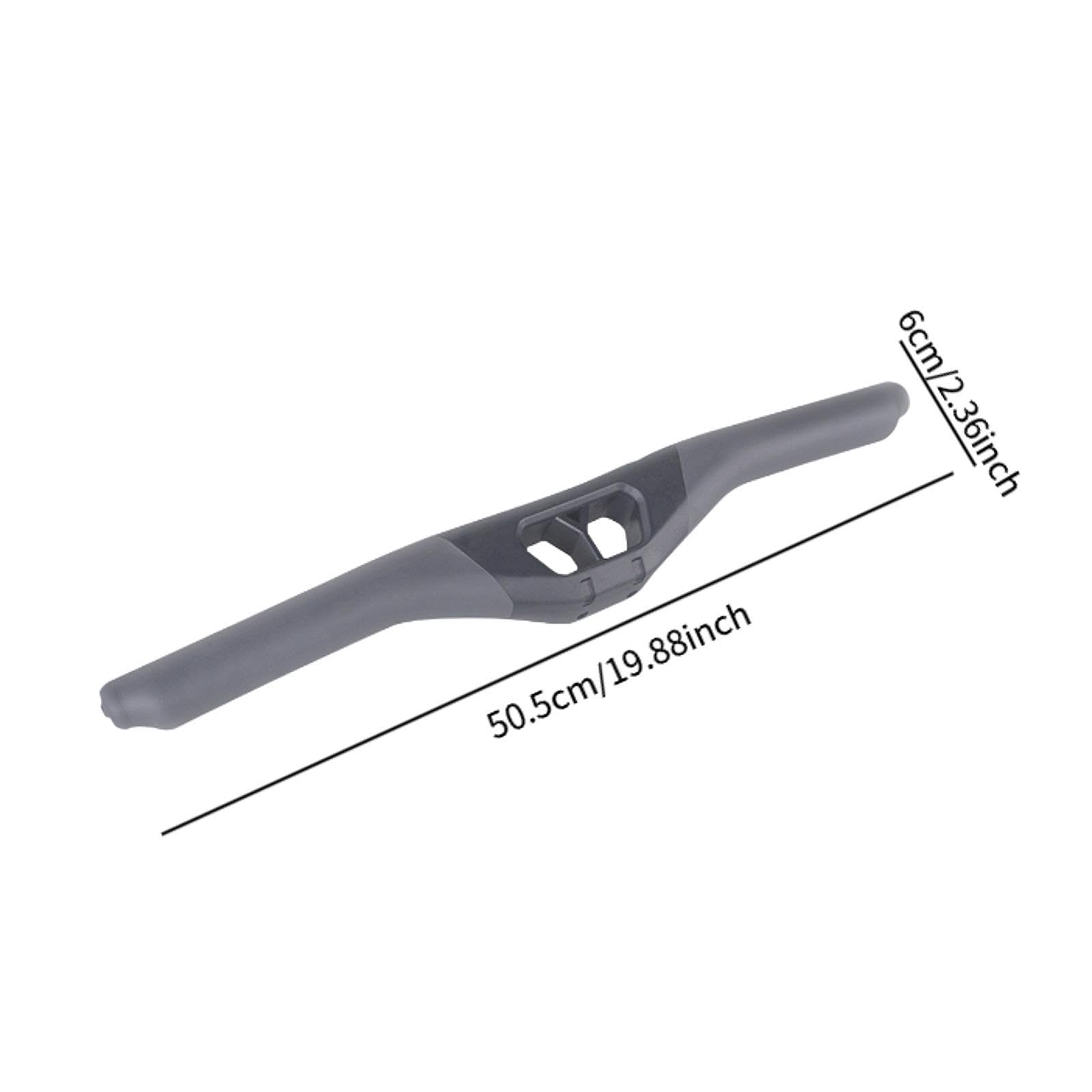 Mango de Antideslizante, Ergonómico Universal, Repuesto Resistente, Manillar Extraíble, Longitud del Mango de 50,5 Cm.
