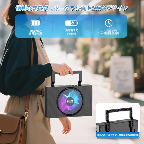 Gueray 卓上CDプレーヤー サムネイル7